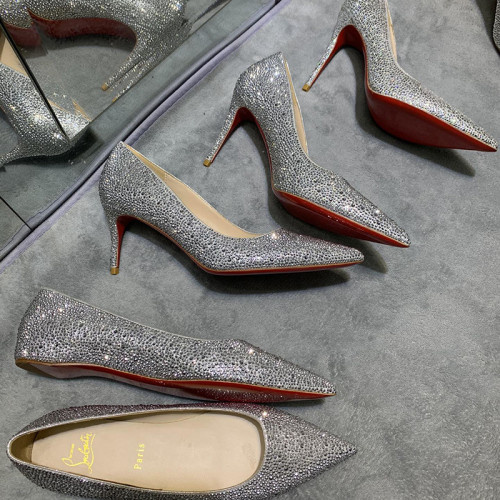 Christian Louboutin Women Shoes Pumps Luxury Brand Red Bottom Design with Original Box