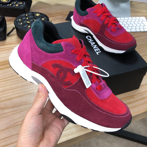 Chanel Mens Shoes Sneakers Luxury Brand Sports Shoes Breathable Design with Original Box