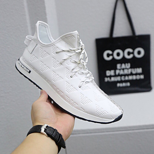 Armani Men Shoes Sneakers Fashion Design Luxury Brand Design