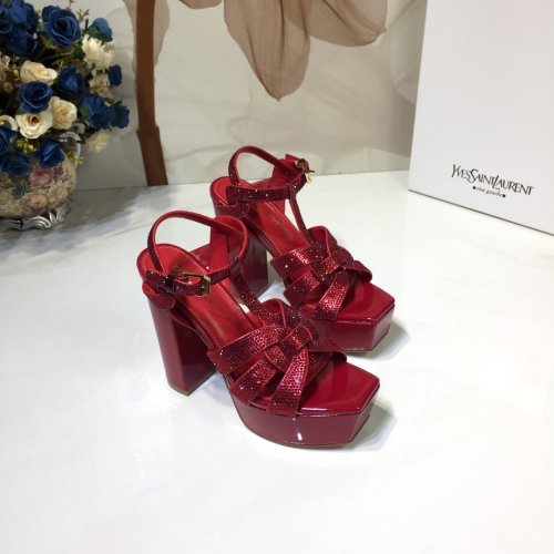 Saint Laurent YSL Womens Shoes BIANCA SANDALS 12cm