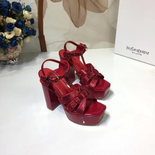 Saint Laurent YSL Womens Shoes BIANCA SANDALS 12cm