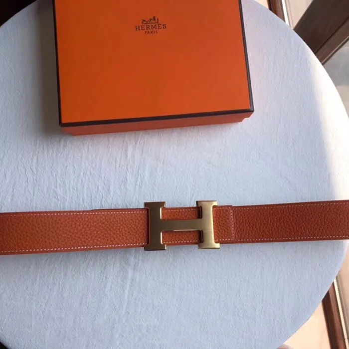 Hermes Mens Belts Leather Design Luxury Brand Hermes Belts for Men with Original Box and Dust Bag Receipts