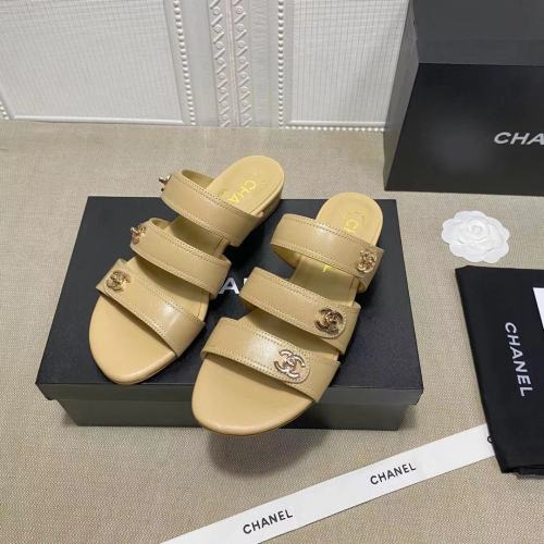 Chanel Womens Shoes Flat Mules