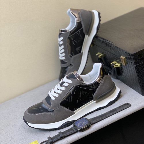 Armani Men Shoes Sneakers Fashion Design Luxury Brand Design