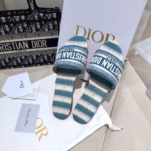 Dior Womens Shoes DWAY SLIDE KCQ209IKE_S92B