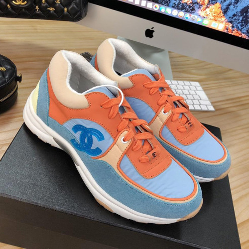 Chanel Mens Shoes Sneakers Luxury Brand Sports Shoes Breathable Design with Original Box