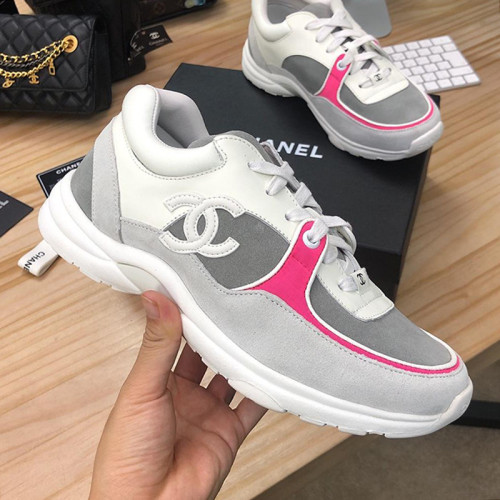 Chanel Mens Shoes Sneakers Luxury Brand Sports Shoes Breathable Design with Original Box