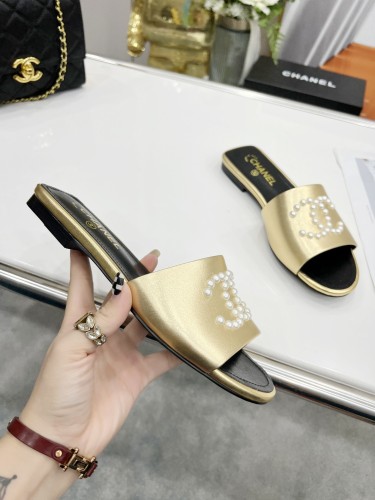 Chanel Womens Shoes Sandals Slippers Luxury Brand Design with Original Box