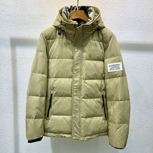 Burberry Winter Mens Coats Overcoats Luxury Brand Mens Long Sleeve Coat