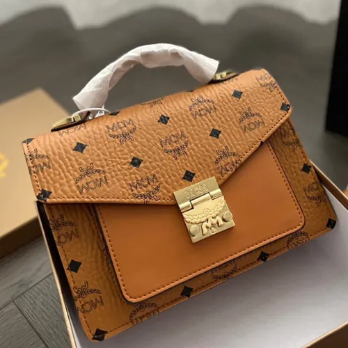 MCM Women Bags Messenger Shoulder Bag Luxury Brand with Original Box