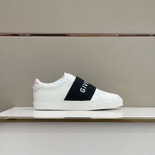 Givenchy Men Shoes Fashion Type Luxury Brand GIVENCHY SNEAKERS IN LEATHER WITH LATEX BAND with Original Box