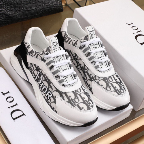 Dior Men Shoes Sneakers Casual Luxury Brand Lace-Up Design