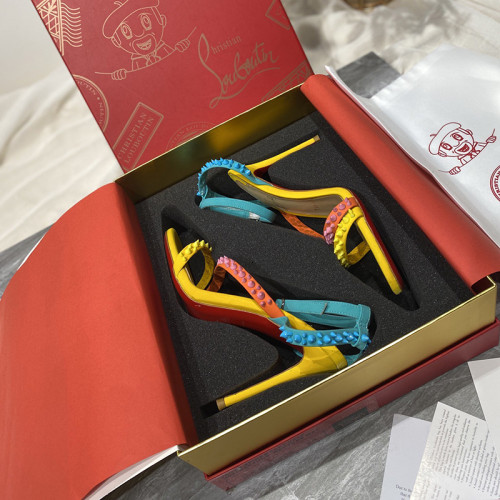Christian Louboutin Womens Shoes High Heels Sandal 10CM