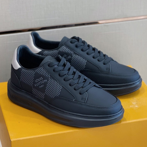 Louis Vuitton Men Shoes Fashion Sneakers RIVOLI Beverly Hills SNEAKER Luxury Brand Casual Shoes with Original Box