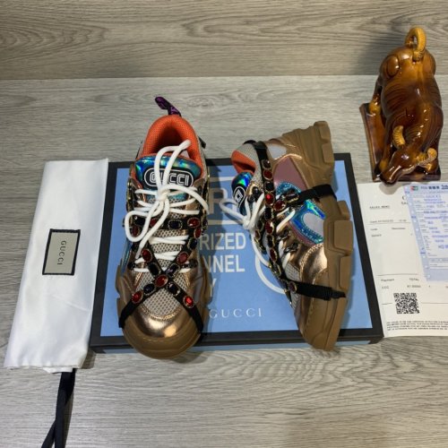 Gucci Men Women Shoes Luxury Sneakers