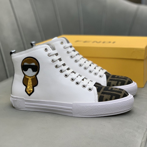 Fendi Mens Shoes Fashion Sneakers Luxury Brand Casual Shoes for Men with Original Box