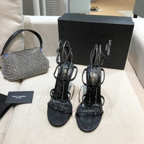Saint Laurent YSL Womens Shoes Sandals High Heel 10.5cm