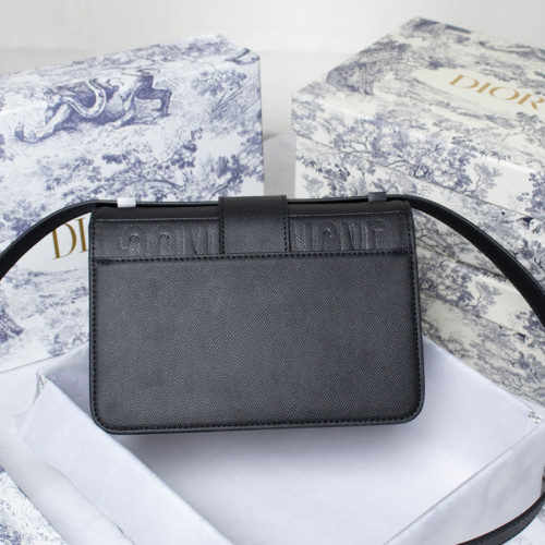 Dior Womens Bags 30 MONTAIGNE BAG Black Ultramatte Grained Calfskin