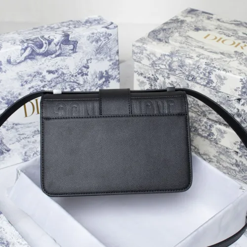 Dior Womens Bags 30 MONTAIGNE BAG Black Ultramatte Grained Calfskin