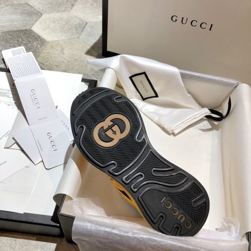 Gucci Mens Shoes Sneakers Luxury Brand Men's Ultrapace R sneaker 624482 2FS10 8762