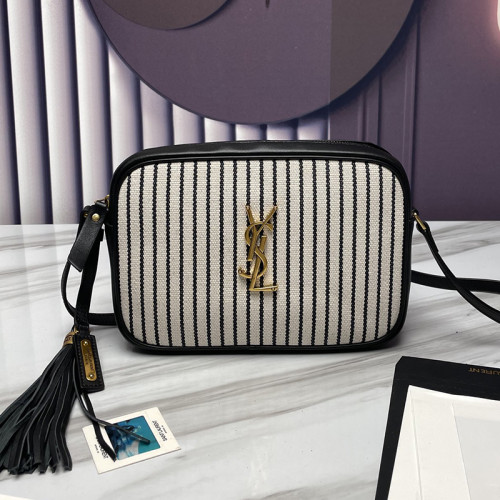 Saint Laurent YSL Womens Bag Designer Luxury Brand Women Shoulder Messenger Bags with Original Box Saint Laurent two-tone Lou camera bag
