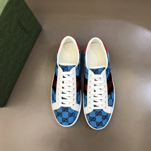 Gucci Womens Shoes Fashion Sneakers Lace-Up Luxury Brand Women's Ace Embroidered Sneaker with Original Box