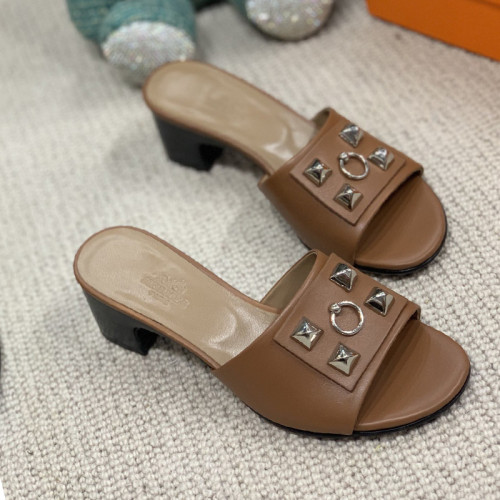 Hermes Womens Shoes Dreamy Slippers Sandals Casual Fashion Sandals Luxury Brand with Original Box