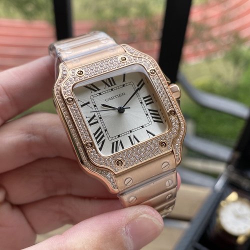 Cartier SA Watch Luxury Brand Design Fashion Type with Original Box
