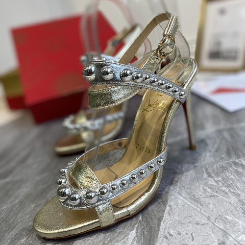 Christian Louboutin Womens Shoes High Heels Sandal 10CM