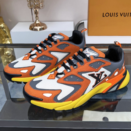 Louis Vuitton Men Shoes Fashion Sneakers Luxury Brand Mens LV RUNNER TATIC SNEAKER with Original Box 1A9UOJ