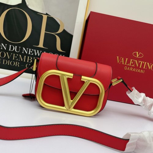 Valentino Womens Bags Crossbody Bag Luxury Brand SMALL SUPERVEE CROSSBODY CALFSKIN BAG VW2B0G45ZXLJU5 with Original Box