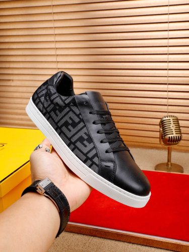 Fendi Mens Shoes Fashion Sneakers Luxury Brand Casual Shoes for Men with Original Box