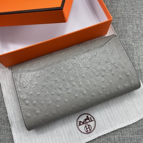 Hermes Womens Mens Wallets Purse Constance Clutch Leather Design Coin Bag with Original Box
