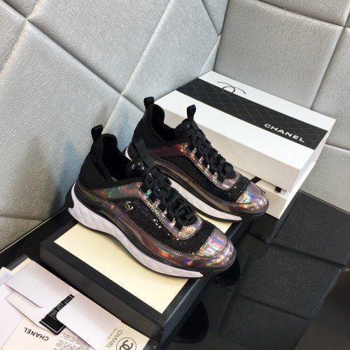 Chanel Men Womens Shoes Sneakers Luxury Brand Design