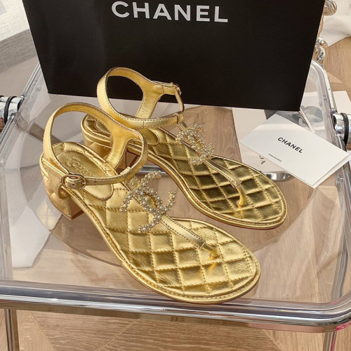 Chanel Womens Shoes Sandals Luxury Brand Sandals for Women with Original Box