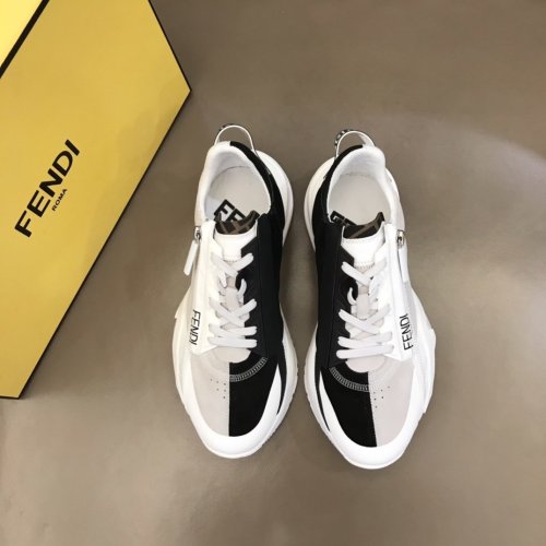 Fendi Mens Shoes Fashion Sneakers Luxury Brand Casual Shoes for Men with Original Box