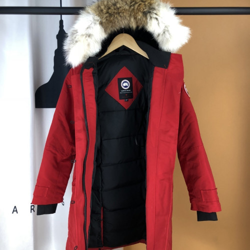 Canada Goose Langford Mens Winter Windprood Down Jackets Keep Warm 80% White Duck Down