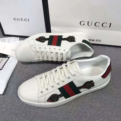 Gucci Women Shoes Sneakers Luxury Brand Women's Ace Embroidered Sneaker 454551 02JP0 9064