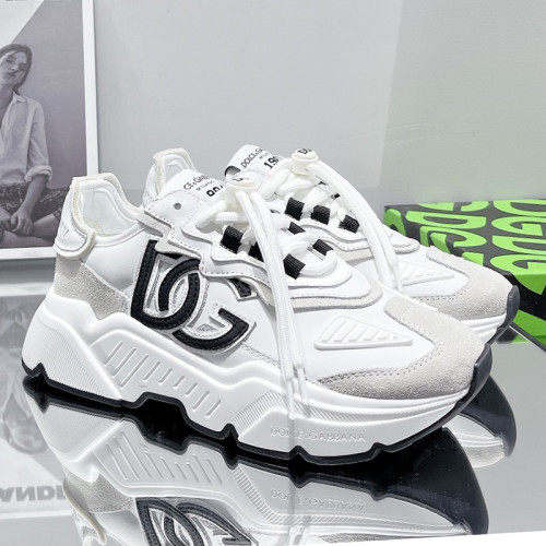 Dolce&Gabbana Womens Shoes Sneakers Luxury Brand Mixed-material Daymaster sneakers with DG logo CS1941AQ7098B706
