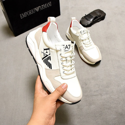 Armani Men Shoes Sneakers Fashion Design Luxury Brand Design