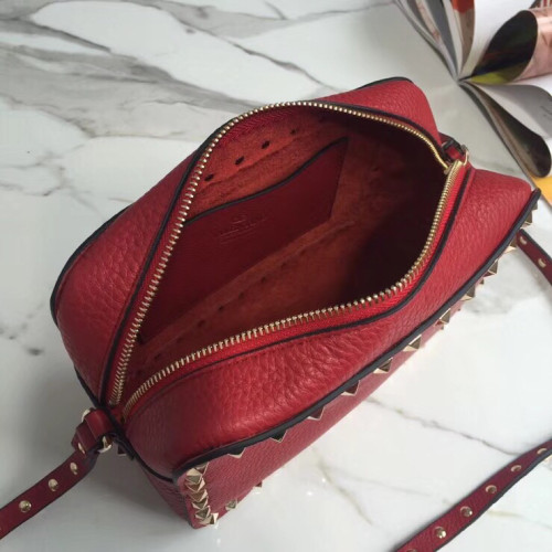 Valentino Womens Bags Camera Bag Luxury Fashion SMALL ROCKSTUD CALFSKIN CROSSBODY BAG VW2B0809VSFI16 with Original Box