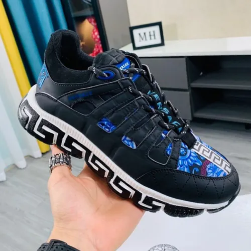 Versace Women Shoes Fashion Design Luxury Brand TRIGRECA SNEAKERS with Original Box