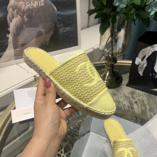 Chanel Womens Shoes Espadrilles Mule