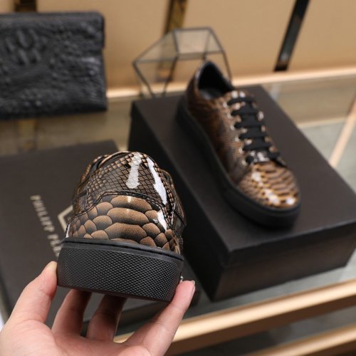 Philipp Plein Men Shoes Low Top Sneaker Fashion Design Luxury Brand