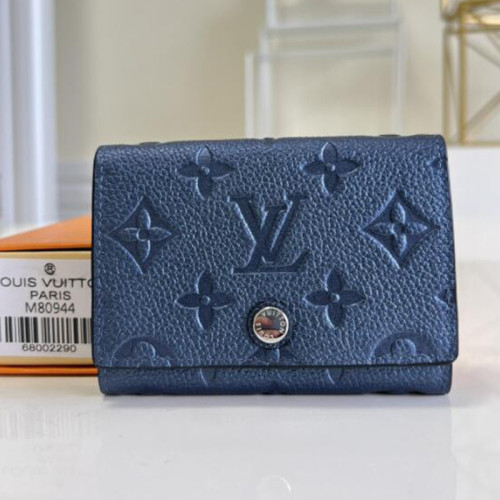 Louis Vuitton Womens Bags Wallets Luxury Brand Louis Vuitton ENVELOPPE CARTE DE VISITE M80944 with Original Box