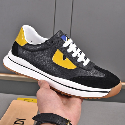 Fendi Mens Shoes Fashion Sneakers Luxury Brand Casual Shoes for Men with Original Box
