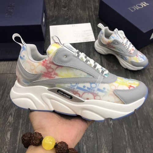Dior Men Women Shoes Luxury B22 Sneakers