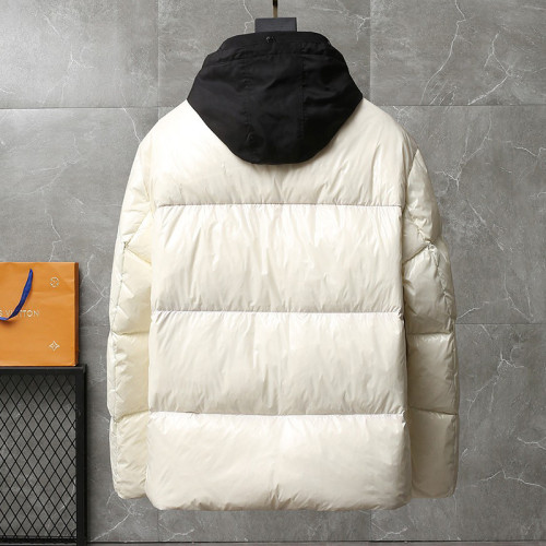 Burberry Design Mens Womens Winter Windprood Down Jackets Keep Warm 90% White Duck Down