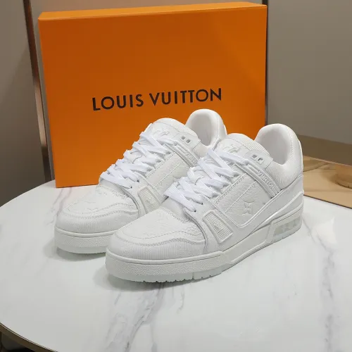 Louis Vuitton Men Shoes Fashion Sneakers Design Luxury Brand LV TRAINER SNEAKER with Original Box 1A9ZI6