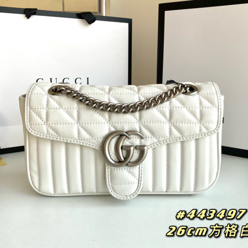 Gucci Womens Bags Shoulder Messenger Bag Luxury Brand Small GG Marmont bag with Original Box